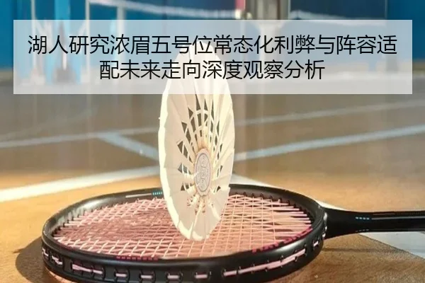 湖人研究浓眉五号位常态化利弊与阵容适配未来走向深度观察分析